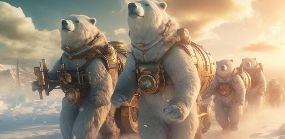 L'Arctique, nouveau Far West : les ours polaires armés jusqu'aux dents